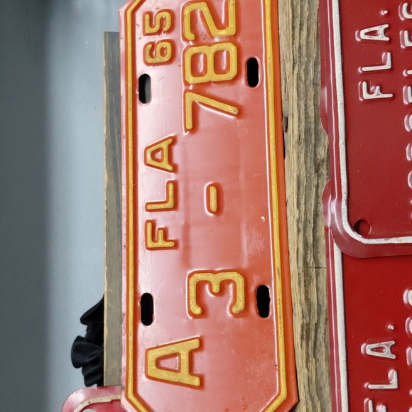 Vintage Florida License Plates Collection Of 7 - Picture 3 of 6
